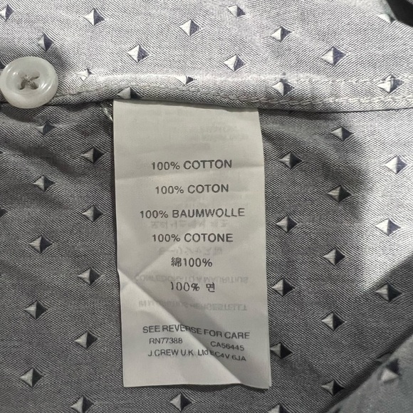 J. Crew Gray Long Sleeve Button Down Shirt - Picture 7 of 7